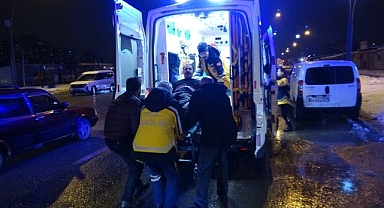 Husumetliler birbirine girdi! Bıçaklar havada uçuştu