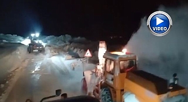 İlçe kara yolu ulaşıma açıldı