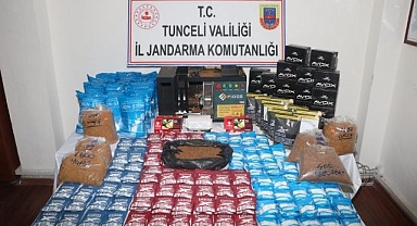 Kaçak alkol ve tütün operasyonu!