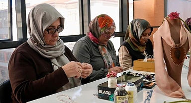 Kadınların emeğini buluşturan kurs...