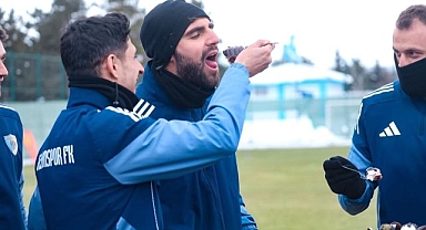 Kalecilere doğum günü kutlaması