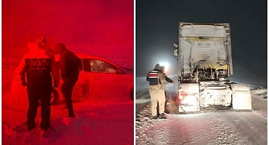 Kar ve tipi hayatı durdurdu! 6 kişi son anda kurtarıldı