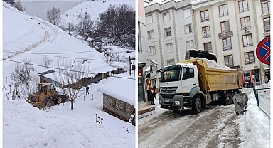 Karla mücadele çalışmaları aralıksız sürüyor