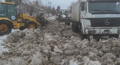Karla mücadele çalışmaları sürüyor