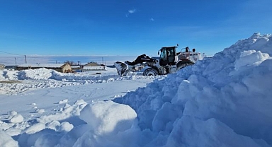 Karla mücadelede yoğun çalışma