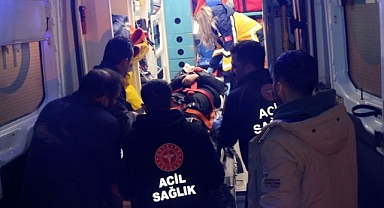 Karşıya geçmek isterken canından oluyordu!