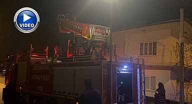 Kediyi kurtarmak için zamanla yarıştılar!