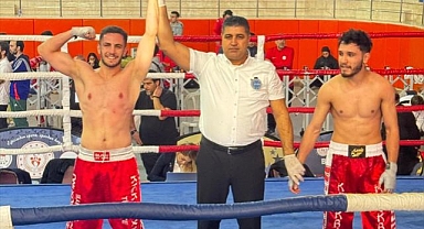 Kick boksta Türkiye şampiyonu 