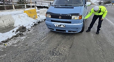 Kış lastiği denetimleri artırıldı