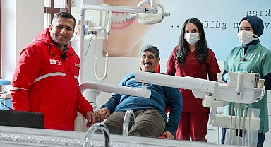 Kızılay'ın desteğiyle sağlığına kavuştu