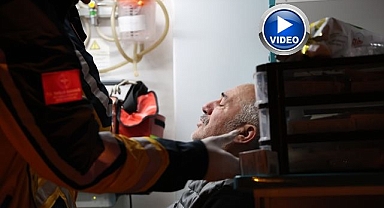 Kombi bacasının yerinden çıktı!