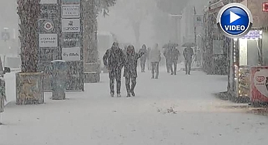Lapa lapa kar yağdı: Yüzlerce yerleşim yerinin yolu kapalı