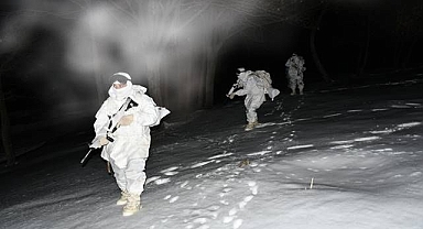 Mehmetçiğin zorlu eğitimi