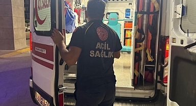 Metrelerce yüksekten beton zemine çakıldı!