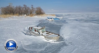 O ilimizin bütün gölleri buz tuttu