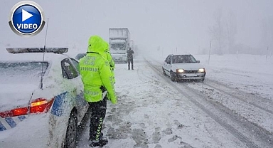 O karayolu ağır tonajlı araçlara kapatıldı