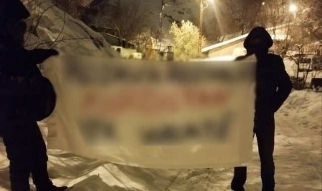 Örgüt propagandası sanal devriyeye takıldı!