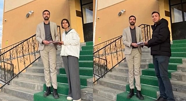 Örnek davranış ödülle taçlandırıldı   