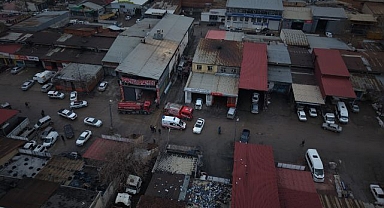 Sanayi Sitesi’nde korkutan yangın  