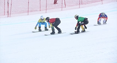 Snowboard Cross Avrupa Kupası yarışları sona erdi