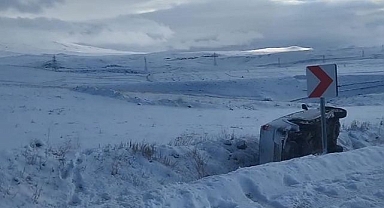Takla atan otomobilde can pazarı!