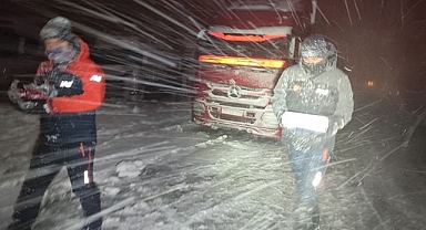 Tipide mahsur kalanlara kumanya desteği