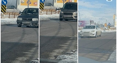 Tortum Yolu'nda ters şerit tehlikesi!