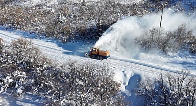Tüm köy yolları ulaşıma açıldı