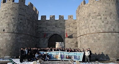 Üniversite öğrencileri kente hayran kaldı