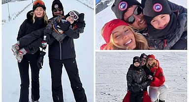 Ünlü spikerin kayak rotası Palandöken oldu