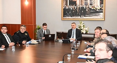 Vali Çiftçi başkanlığında ‘Palandöken’ zirvesi