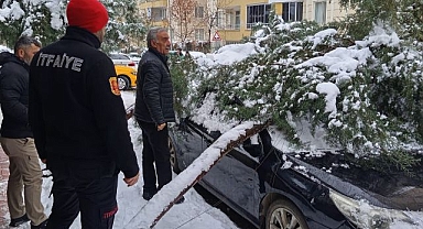 Yağan kara dayanamayınca olanlar oldu