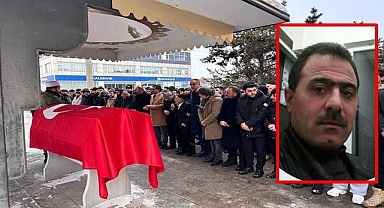 Yangın faciasında hayatını kaybeden Coşkun'a son görev