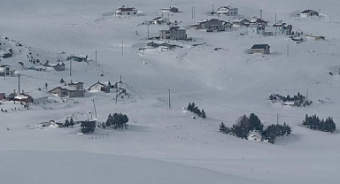 Yaylada kış festivali heyecanı 