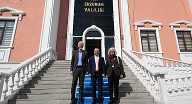 Almanya Federal Cumhuriyeti büyükelçisi Erzurum'da