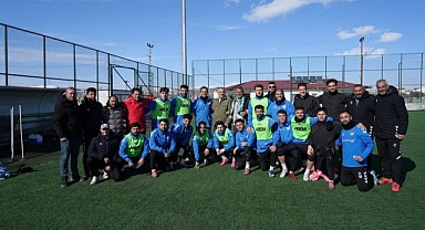 Antrenmana katıldı