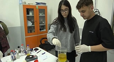 Atık yağlar sıvı sabuna dönüşüyor