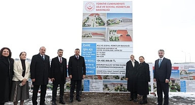 Bakan Göktaş Erzurum'a yapılacak huzurevini inceledi