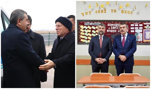 Bakan Tekin’e Erzurum'dan tam destek