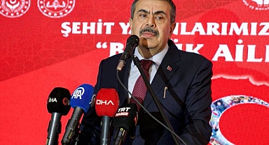 Bakan Tekin Erzurum'da Şehit ve Gazi Aileleri ile İftar Programı'nda konuştu