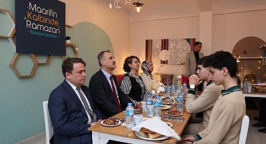 Çevreci restoranda Ramazan buluşması