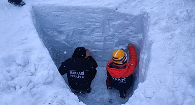 Çığda arama kurtarma eğitimi nefes kesti