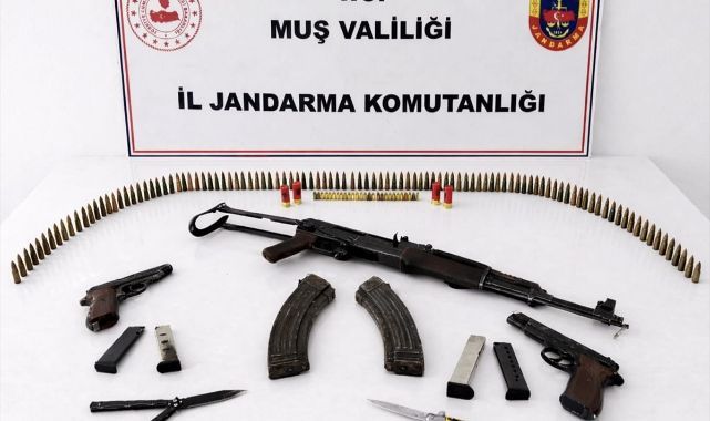 Çok sayıda mühimmat ele geçirildi!