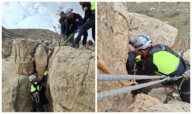 Dağın başında mahsur kaldı! 3 günlük esaret sona erdi