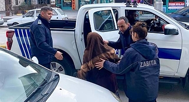 Dilencilere yönelik denetim yapıldı 