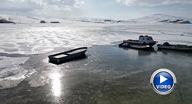 Donan göller çözülmeye başladı
