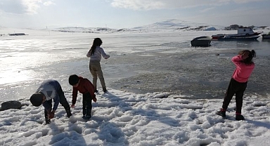 Donan göller erken ısınmayla çözülmeye başladı