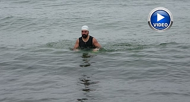 Dondurucu soğuğa meydan okudu!