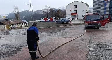 Ekiplerden bahar temizliği 