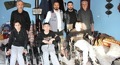 Engelli kardeşlere umut oldular